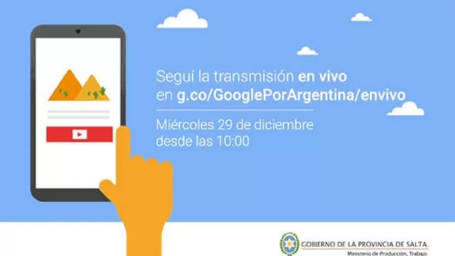 ¡Atención Pymes y emprendedores! Mañana llega a Salta Google por Argentina, con capacitaciones para ese sector