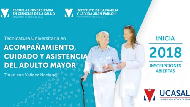 La UCASAL lanzó una nueva carrera con salida laboral: acompañamiento, cuidado y asistencia del adulto mayor