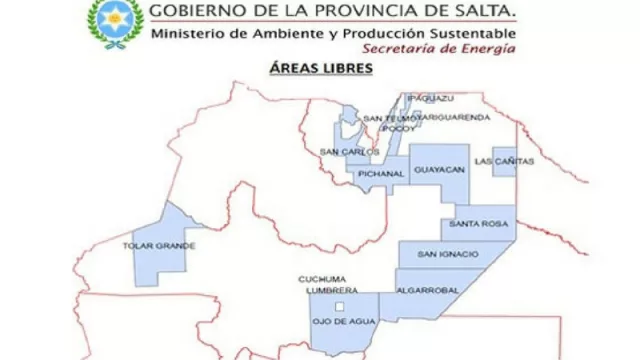 Con la mirada puesta en atraer inversores, la provincia redefinió nuevas áreas hidrocarburíferas