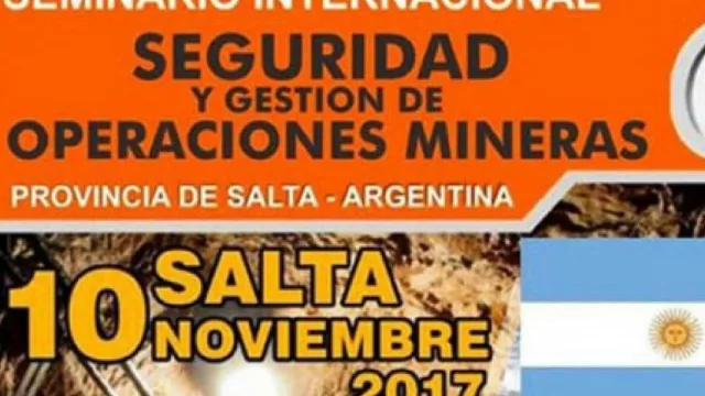 A través de un seminario, formarán en seguridad e higiene a operadores de empresas mineras