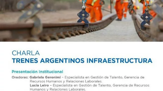 Un repaso de lo que viene para el Ferrocarril Belgrano, en una charla gratuita