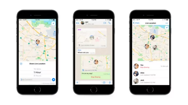 Whatsapp ahora permite compartir tu ubicación en tiempo real