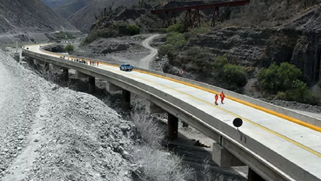 Quedó habilitada ayer una obra clave en la ruta a Chile, que permitirá tener abierto el camino todo el año