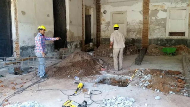 Comenzaron las obras para devolverle al Hotel Termas el esplendor que lo hizo famoso en el mundo