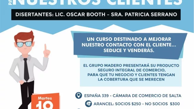Dictarán una nueva capacitación orientada a mejorar las ventas en el comercio