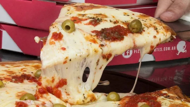 La franquicia del día: Pizza Gigante (equivale a una pizza y media)