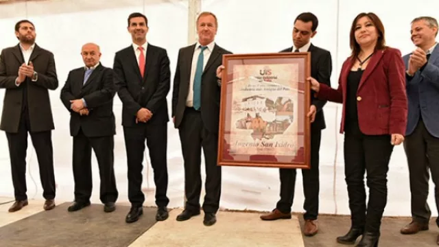 Urtubey se sumó a los festejos por el aniversario de la Unión Industrial de Salta