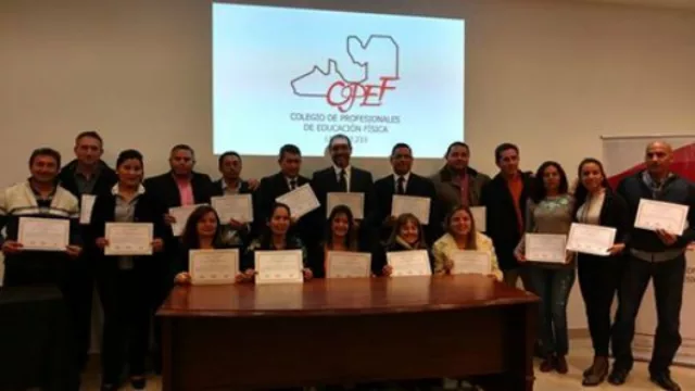 Asumió Cristian Ortín como presidente del Colegio de Profesionales de Educación Física