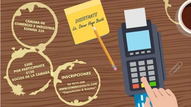 Brindarán hoy un taller sobre el uso del posnet, orientado a trabajadores del comercio