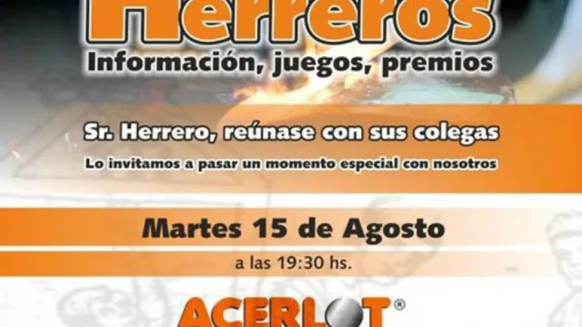 Las marcas líderes de metalurgia eligieron Salta para celebrar al herrero de la mano de Acerlot