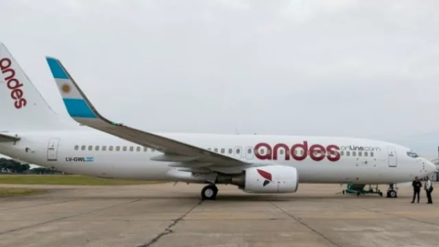 La aerolínea salteña Andes comenzó a volar a Bariloche y el 3 de julio inaugura la ruta a Iguazú