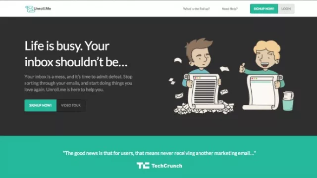 Una app para manejar muy fácil tus suscripciones al email