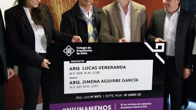 El sector de la construcción de Salta se compromete con la campaña Ni Una Menos