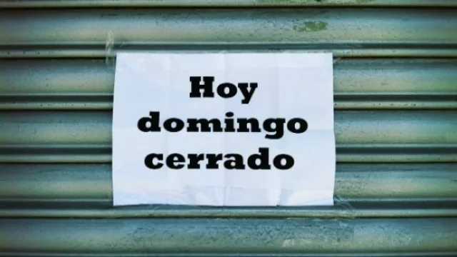 ¿Votarías a favor del cierre comercial los días domingo en grandes ciudades?