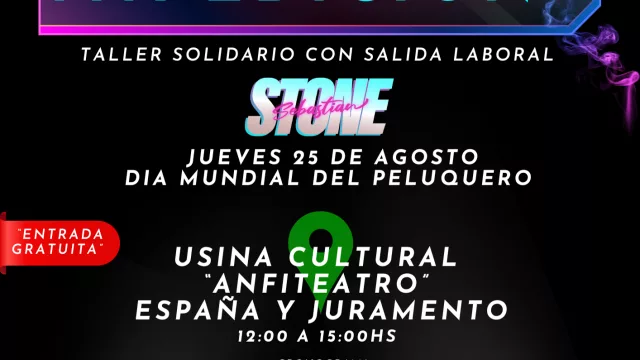 Taller gratuito y con certificación para peluqueros (capacitación para aprovechar)
