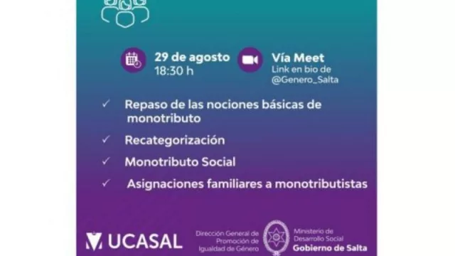 Consultorio impositivo para emprendedoras mujeres y el colectivo LGBT+ (segundo encuentro)