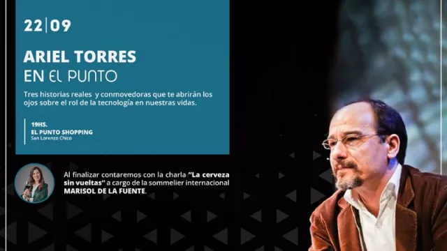 Charla sobre “el rol de la tecnología en nuestras vidas” (mañana, en el El Punto Shopping)