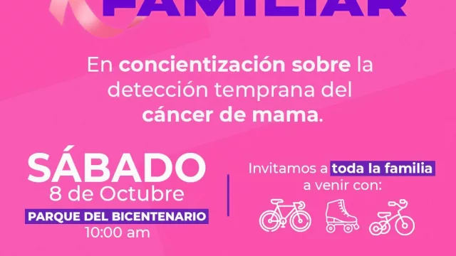 ¡Ponete las zapatillas! Se viene la caminata sobre el cáncer de mama (organizada por Grupo Pieve)