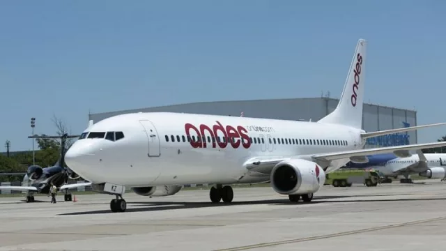 Andes vuelve a volar (tras dos años de inactividad)
