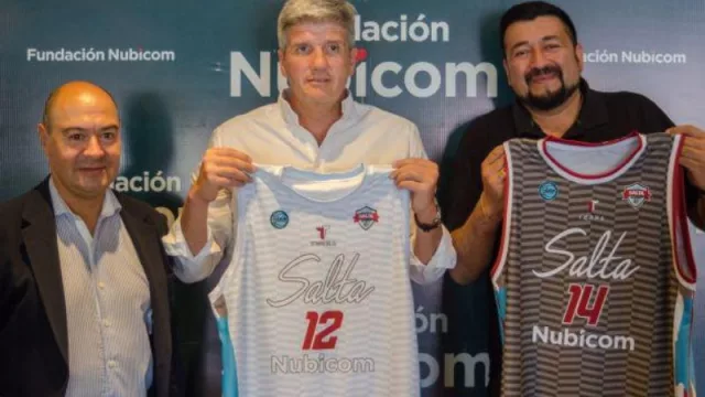 Nubicom, sponsor oficial de Salta Basket (apuesta al desarrollo del deporte)