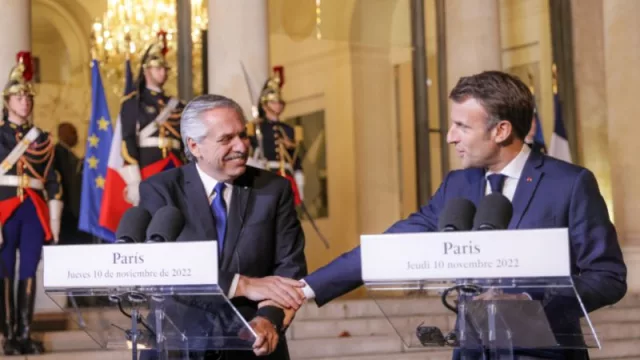 Alberto Fernández: “Con Macron compartimos un ideario común sobre la necesidad de un mundo en paz, en democracia y en desarrollo”