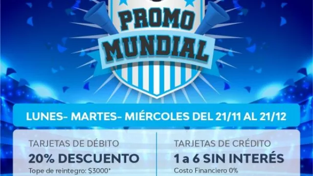 Más de 500 comercios participarán en la Promo Mundial (sigue abierta la adhesión)