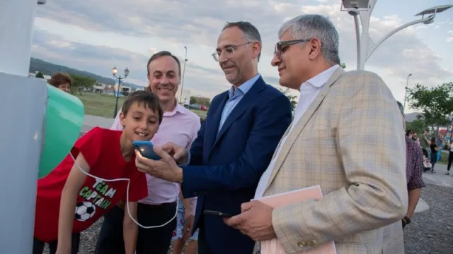 "Plantaron" árboles solares en el Parque del Bicentenario (reducirán el consumo energético)