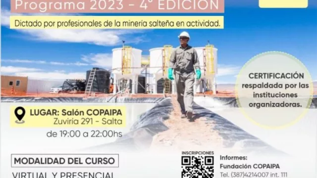 La Minería se viene con todo, y el Copaipa te prepara para que puedas sumarte a la ola
