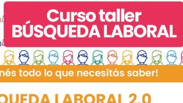 Para aprovechar: dictarán el taller express Búsqueda Laboral 2.0 (los cupos son limitados)