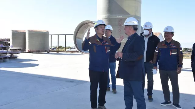 En Salta se producen grandes tanques químicos para el sector minero (en la planta de la empresa Han Young Engineering)