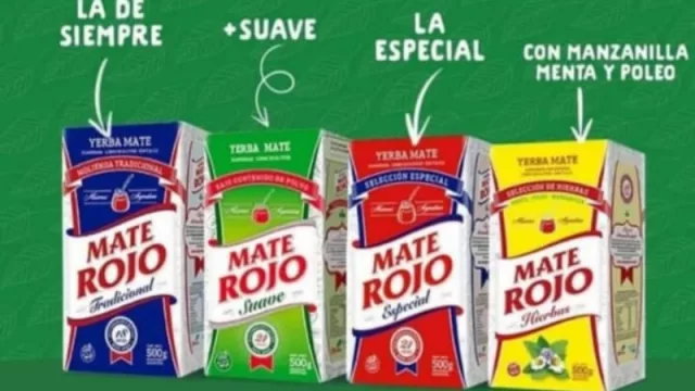 Distribuidora B&G, el nombre de la yerba Mate Rojo en Salta (cuando el paquete importa tanto como el contenido)