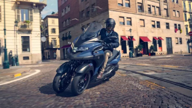 Yamaha Tricity: conocé el imponente scooter de tres ruedas