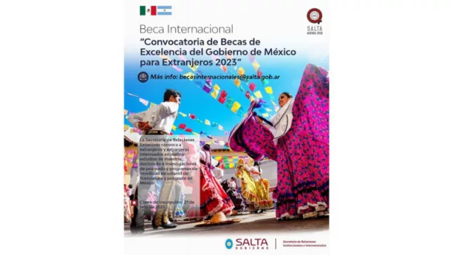 Oportunidad para estudiar en México (ofrecen becas de posgrado, diplomaturas y maestrías)