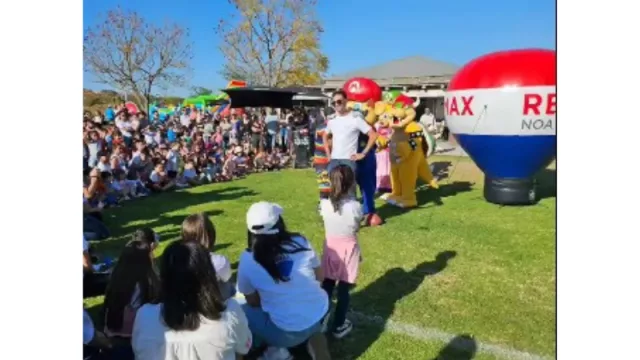 Gran fiesta gran tuvieron los chicos con el Kid Tour de Remax (celebración por adelantado)