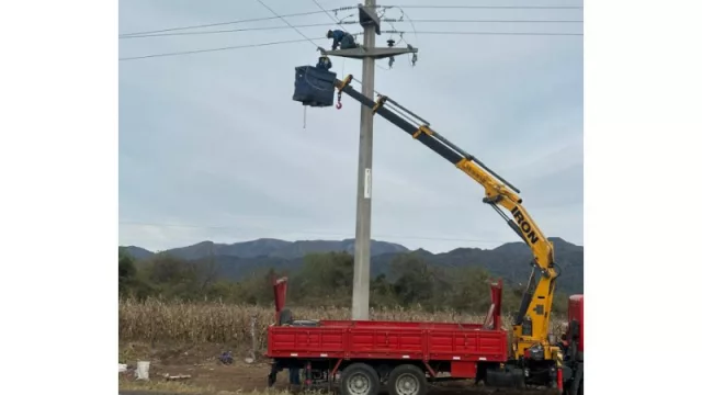 Energía eléctrica para el área industrial de Metán (finalizó una obra clave)