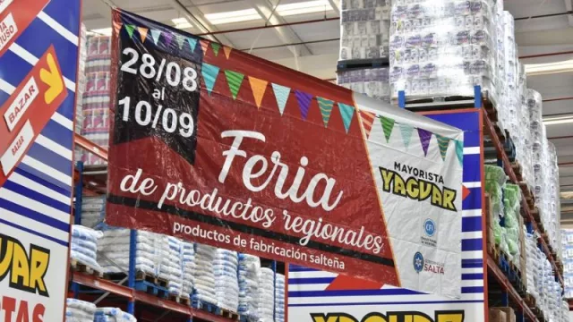 En Yaguar sigue la feria de productos regionales (en las góndolas hay 173 artículos de emprendedores salteños)