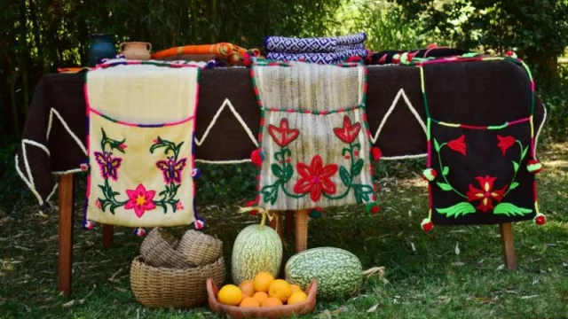 Emprendedoras de Los Toldos y Baritú se instalaron en el Mercado Artesanal de Salta (con sus creaciones)
