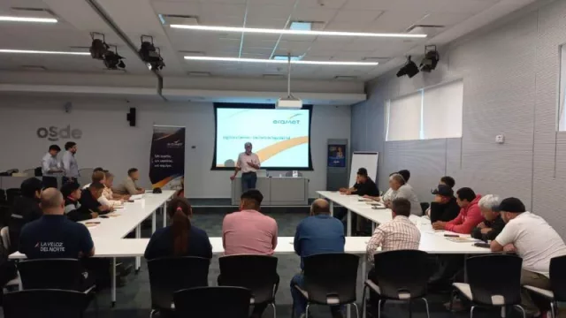 Conducción segura: choferes del sector minero fueron capacitados (acción de Eramine y Seguridad Vial)