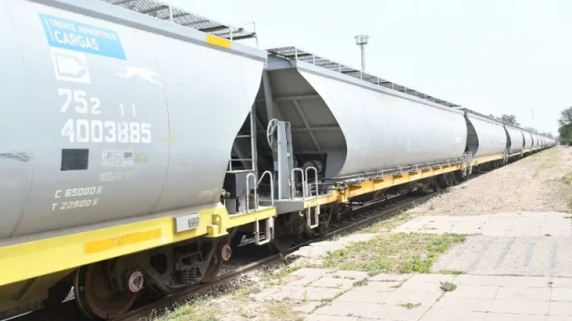 De Joaquín V. González parten 4.000 tn diarias de cereales (por el C18 para la exportación)