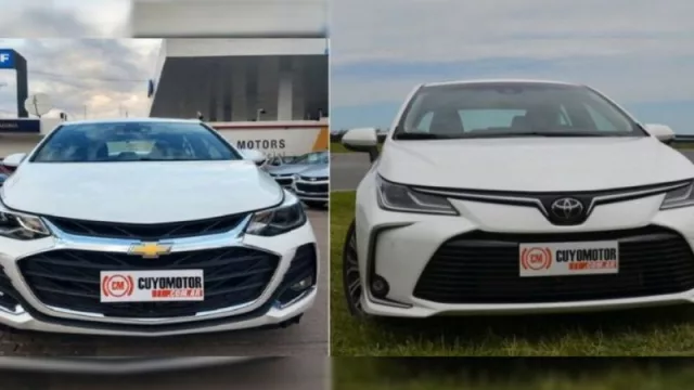 Chevrolet Cruze vs Toyota Corolla ¿cuánto cuestan en noviembre?