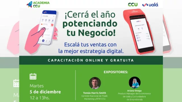 Capacitación para dueños de almacenes, autoservicios, kioscos y emprendedores (alianza de CCU Argentina y Ualá)