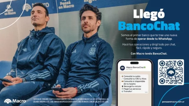 Banco Macro presenta BancoChat (una nueva forma de operar desde whatsapp)