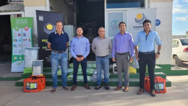Clean Oil, la empresa lasherina que produce absorbentes minerales y orgánicos apunta a la exportación