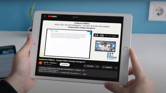 El ENRE concluye una audiencia pública sobre el proyecto de obra de una línea de alta tensión en Bahía Blanca