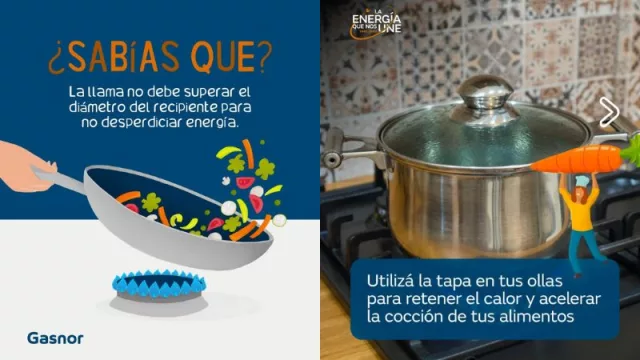 Con la llegada del frío, Gasnor brinda consejos para lograr un consumo responsable y seguro del gas natural en los hogares