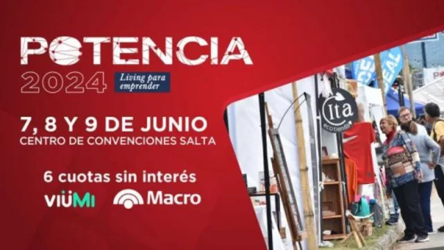 Para impulsar las ventas, en la feria Potencia 2024 se podrá comprar hasta en 6 cuotas sin interés