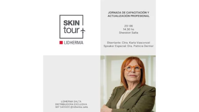 Lidherma trae a Salta a la fundadora de la marca para una capacitación indispensable (y un evento con asesoramiento y regalos)