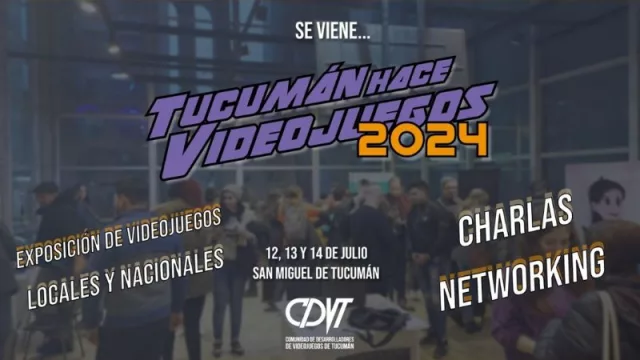 Se viene el festival “Tucumán Hace Videojuegos” (reunirá a desarrolladores y a fanáticos para impulsar el crecimiento de la industria)