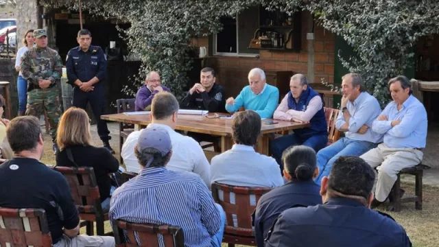 ¡Preocupados por la seguridad! productores del Valle de Lerma se reunieron con autoridades provinciales