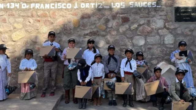 Chicos de una escuela rural de Guachipas lograron un espectacular premio en el Concurso Fans de la Carne del IPCVA
